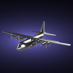 _AC-130U_-render-1.png Fichier STL Boeing AC-130U・Design à télécharger et à imprimer en 3D