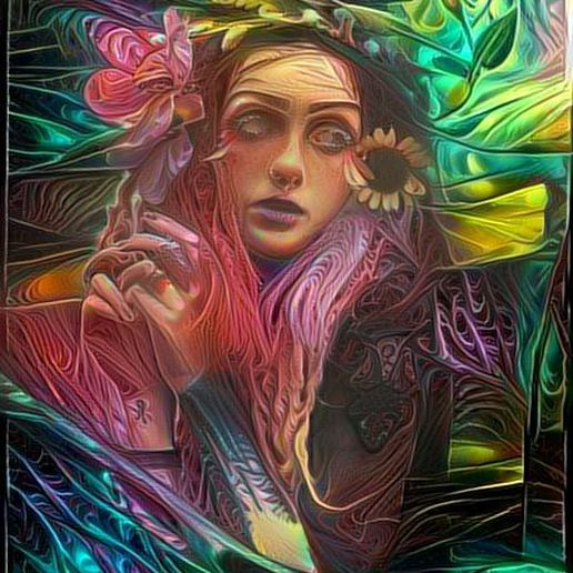 Norse flower girl 3D model