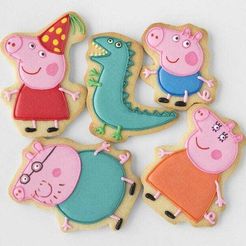 pepas.jpeg Pepa Pig cookie cutters