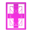 Untitled1.png Rectangle Stained Glass Window Clay Cutter - Art Deco STL Digital File Download- 9 sizes and 2 Earring Cutter Versions, cookie cutter