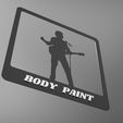 4.jpg Body Paint - Arctic Monkeys - Wall hanger
