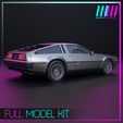 DMC003.jpg 3D file Delorean Full Model Kit 1/24・Model to download and 3D print