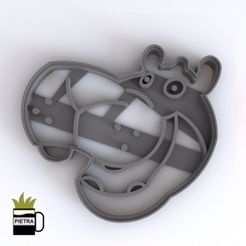 cults7.jpg STL file LION GUARD FONDANT COOKIE CUTTER MOLD BESHTE 3D PRINT MODEL・3D printer design to download