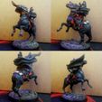 hfi503kysx411.jpg STL file Sci Fi Napoleon on horse・3D printing template to download
