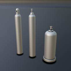 gas_bottles.png Archivo STL Botellas de gas・Plan imprimible en 3D para descargar