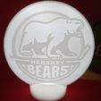IMG_20231117_211857213.jpg Hershey Bears AHL Hockey PUCK LIGHT 2 Different Versions