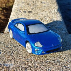 328482385_1760061304396778_2786220021783723174_n.jpg STL file 02 Eclipse GTS Body Shell (Xmod and MiniZ)・3D printable model to download