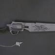 4.png Free STL file GunBlade・3D printable object to download