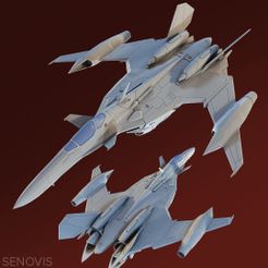 YF-29-Release.jpg Бесплатный 3D файл YF-29 Durandal・3D-печатная модель для загрузки
