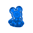 model.png mickey mouse (20)   CUTTER AND STAMP, COOKIE CUTTER, FORM STAMP, COOKIE CUTTER, FORM