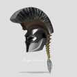 Untitled_A1_.jpg King Agamemnon’s Royal Helmet - The Odyssey | 1:1 Ultra-Realistic Modular Prop