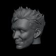 3.jpg Charles Leclerc Premium Headsculpt STL & OBJ 1:6 & 1:12