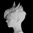 il_1140xN.2395868140_91fl.jpg Overwatch Tracer Lifesize Head Sculpt 3D Print Files (Download files) statue figure video game digital pattern 3D printing