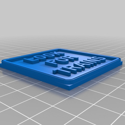e99e97f7e1a30a8a96546c6a84ff6801.png Free 3D file Look For Trains sign (G Scale)・3D printing design to download