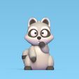 Cod2447-Surprised-Raccoon-1.png 3D file Surprised Raccoon・3D print design to download