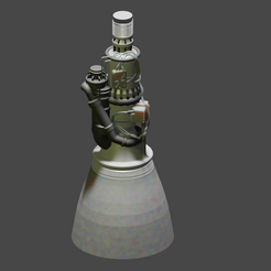 raptor-2-render-2.png STL-Datei Raptor 2 Raumschiffmotor・Design für den 3D-Druck zum Herunterladen