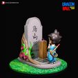 1.jpg Goku Kidd Commemorates Toriyama Akira - Dragon Ball Z Diorama - 3D Printing