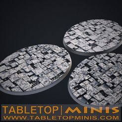 Download 40 3D models from Broken Tiles Bases listed by TableTopMinis ...