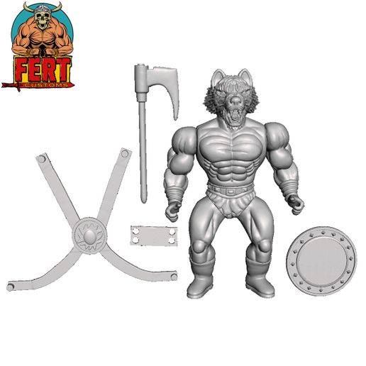 Anubi Galaxy Warriors / Galaxy Fighters motu bootleg 3D model