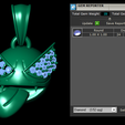 gem-report.png smile face anhänger 3d druckbares modell