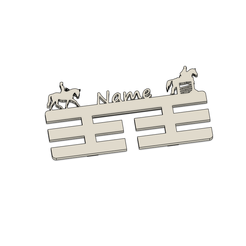 Medal-Hanger2.png STL file Medal Hanger Horsemanship Theme・3D print model to download