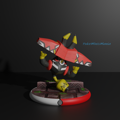 Tapu-Bulu.png STL file Tapu Bulu pokemon 3D print model・3D printing template to download