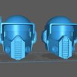 custom-commando-helms.jpg Custom Imperial Storm Commando Specialist helmet for sixth scale