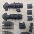 15mmKampfHund-Printed-11.jpg 15mm (1/100th Scale) Project KampfHund Light Main Battle Titan