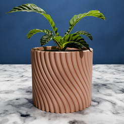 string_0.png Vase Pot Planter - String Collection (0000)
