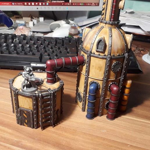 Industrial Dome Complete Set 3D model