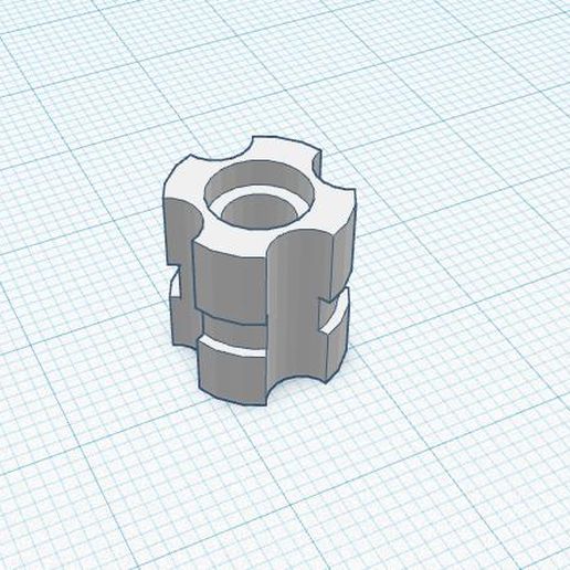 EXO-GRIP EDC BEAD 3D model