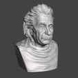 Albert-Einstein-9.png 3D Model of Albert Einstein - High-Quality STL File for 3D Printing (PERSONAL USE)