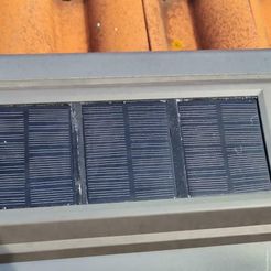 01VeluxSolarzelle.jpg Fichier 3D gratuit Velux 3SA B01 WW cadre de cellules solaires compatible pour les mini cellules solaires de remplacement | Velux 3SA B01 WW kompatibler Solarzellenrahmen für Mini-Solarzellen・Modèle à télécharger et à imprimer en 3D