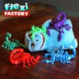 Scorpion_05.jpg STL file Flexi Print-In-Place Scorpion・3D print design to download, FlexiFactory