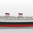 3.jpg SS Rex ocean liner full hull and waterline printable model
