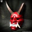 247721766_10226953573444392_380994634621253096_n.jpg Aragami 2 Mask - Oni Devil Mask - Halloween Cosplay