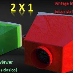 presentacion2.jpg Archivo 3D Visor clásico de imágenes y litografías・Plan imprimible en 3D para descargar, Helen_soley