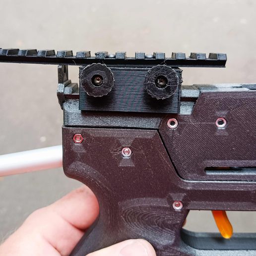 Picatinny Extender 3D model