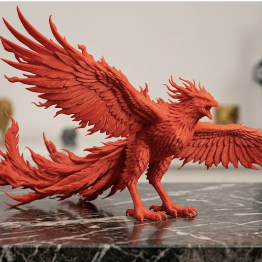 Blazing Phoenix 3D model