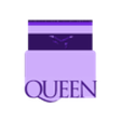 Lapicera y Stand Queen.stl Pencil Holder of Queen | Phone Stand | USB Slots