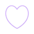 Wholesome-10152025-21_silhouette_cutter_3mm.stl You Win Wholesome Positive Kind Heart Shaped Message Cookie Cutter and Stamp