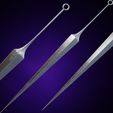 0002.jpg SILKSONG HORNET NEEDLE SWORD life size cosplay - Hollow Knight Fan Art