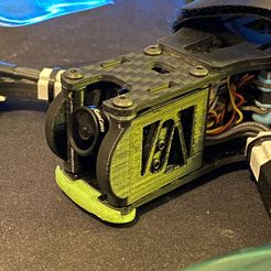 IMG_0540.jpeg Free STL file TBS Source One V5 22mm Camera Mount 15Degrees・3D printable object to download