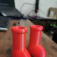 2.jpeg Archivo STL Botas rojas grandes MSCH・Plan para descargar y imprimir en 3D