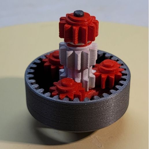 Download Free Stl File Planetary Gearing N°2 • 3d Printer Model ・ Cults