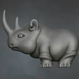 Baby-rhinoceros-miniature-5.jpg Beautiful stylized Rhino Rascal miniature