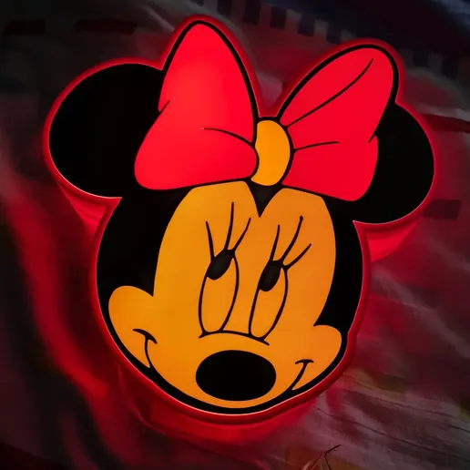 Minnie lamp 3D model