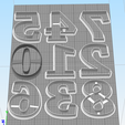 numeros.png CUTTER NUMBERS - COOKIE CUTTER NUMBERS