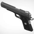 004.jpg Remington 1911 Enhanced pistol from the game Tomb Raider 2013 3D print model3