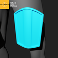10.png The Mandalorian - Thigh Plate armour - 3D model - STL (digital download)